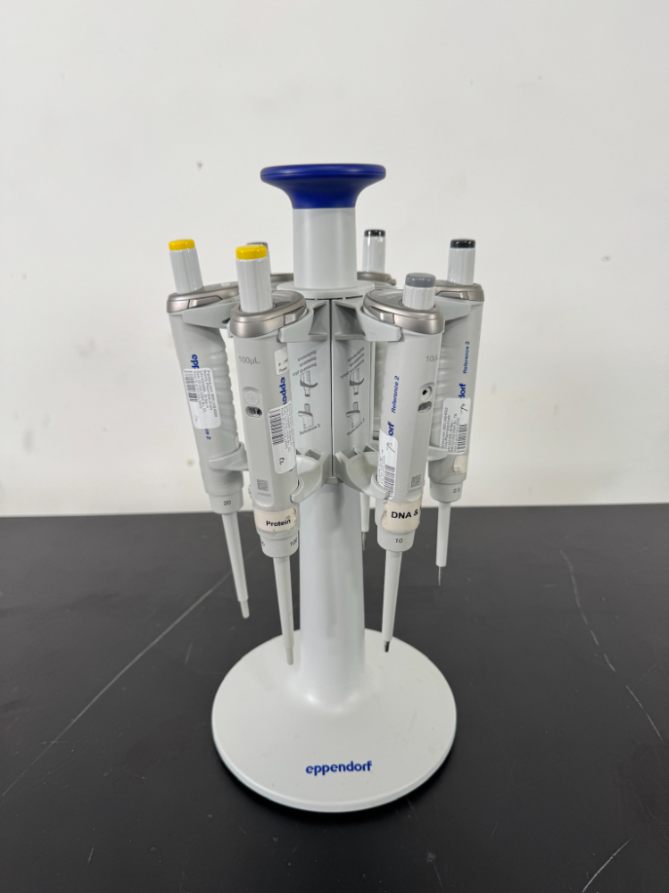 Image of Eppendorf Reference 2 Single Channel Pipettes w/stand- Quantity 6